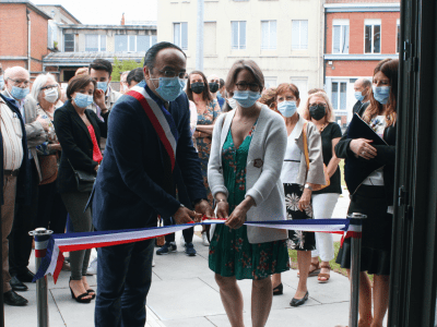 19 juin 2021 : ouverture officielle de la Chaufferie Huet | © Ville de La Madeleine